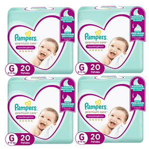 Pañal Pampers Premium Care G (X4)
