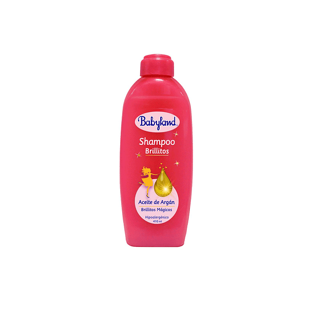 Shampoo Babyland Brillitos De Argan 410Ml 1