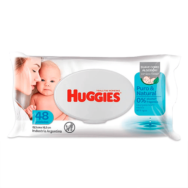 Toalla húmeda Huggies RN 48 1