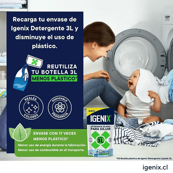 Detergente para diluir Igenix 500ML 2