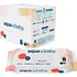 Toallitas Húmedas Aquababy Toalla 99,9% Agua Purificada Flushable 50 - 12 Unidades