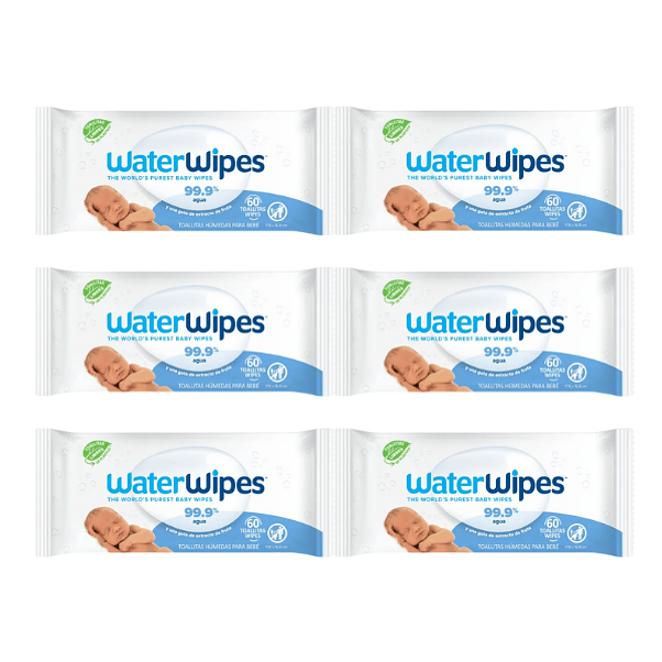 Toalla Húmeda Waterwipes 60 (X6) 1