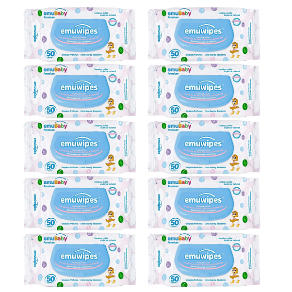 Toalla Húmeda Emubaby 50 (X10) 1
