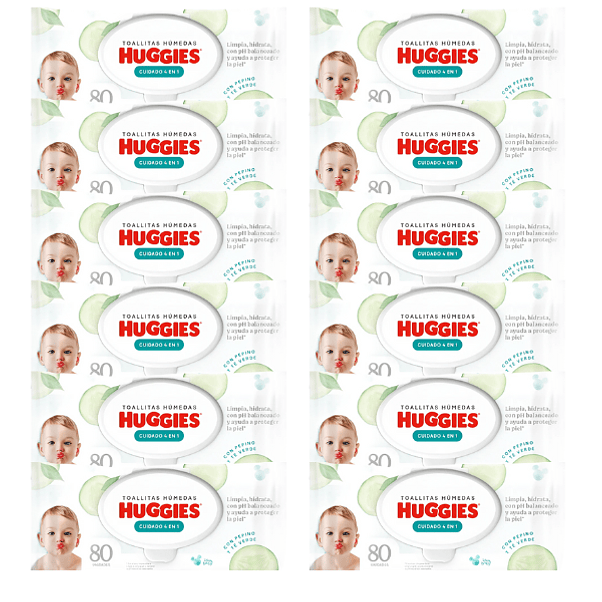 Toalla Húmeda Huggies 4En1 80 (X12) 1