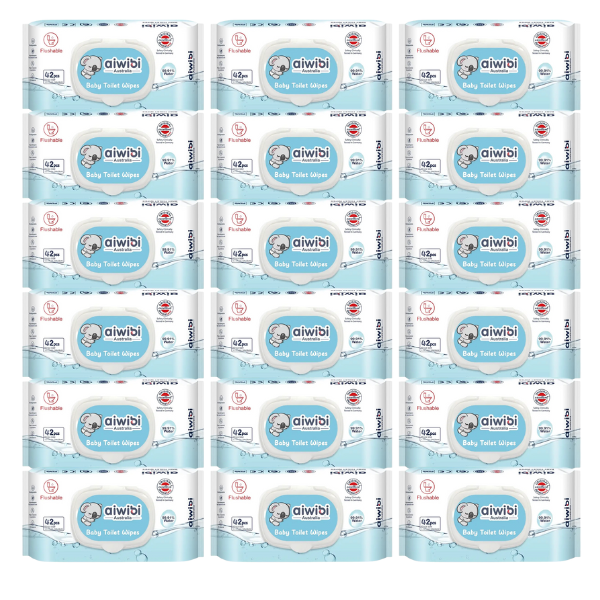 Toallitas Húmedas Aiwibi Baby Toilet 42 - 18 Unidades