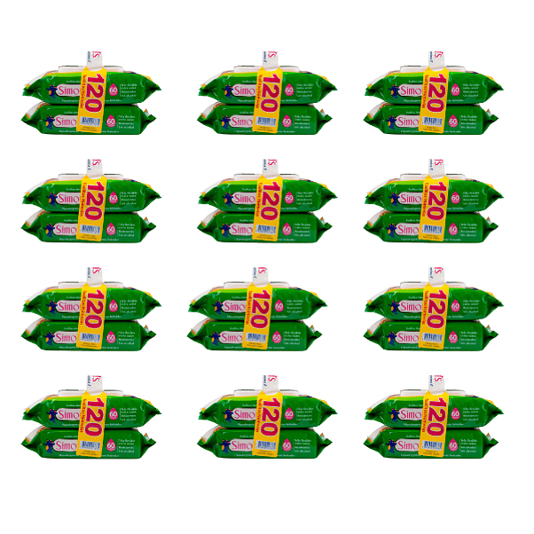 Toalla Húmeda Simonds Aloe Vera 120 (X12) 2
