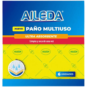 Paño multiuso Aileda 6 unidades