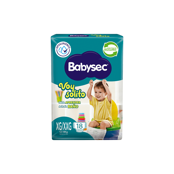 Pañal Babysec Voy Solito xg/xxg 1