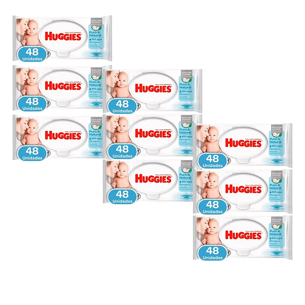 Toalla húmeda Huggies RN 48 (x9) 1