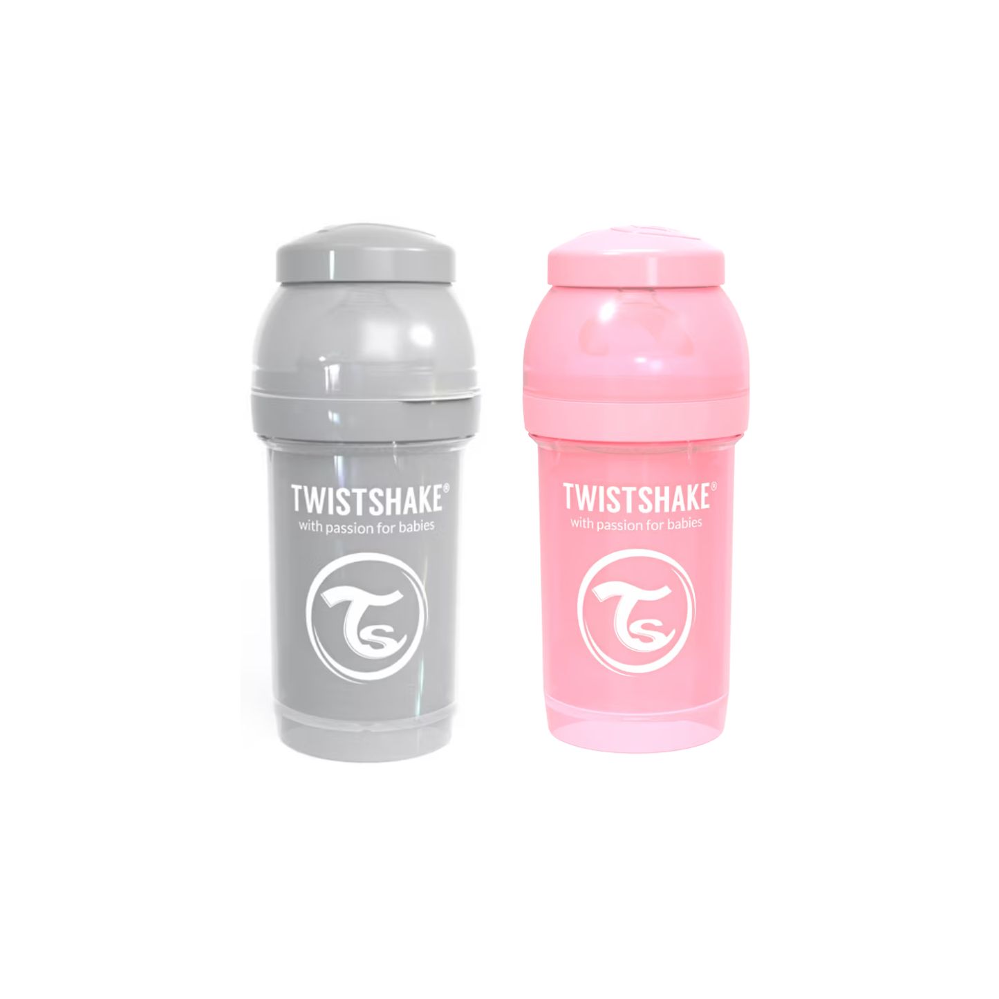Mamadera Twistshake Anti-Cólico 180ml Azul pastel