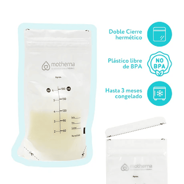 Bolsas para leche materna Motherna 30 unidades 2