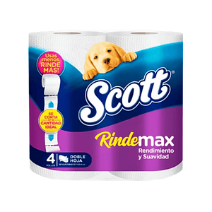Papel Scott Rindemax 4x50 Metros