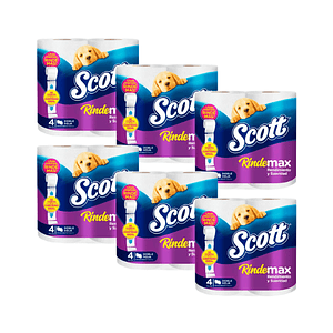 Papel Scott Rindemax 4x50 Metros (X6)