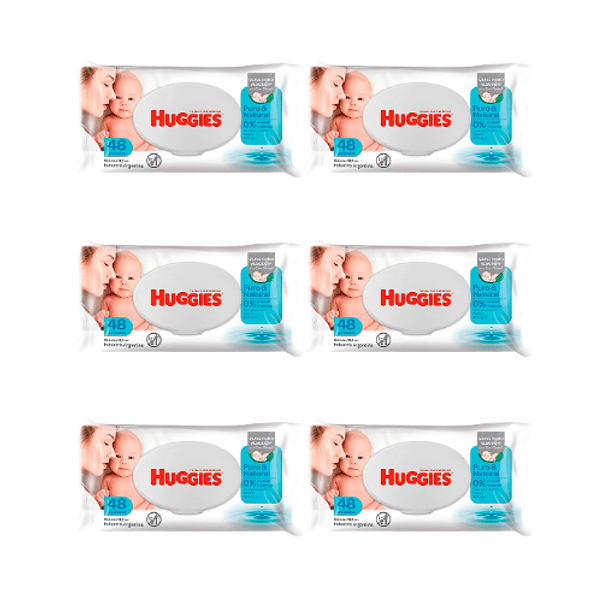 Toalla Huggies RN 48 (x6) 1