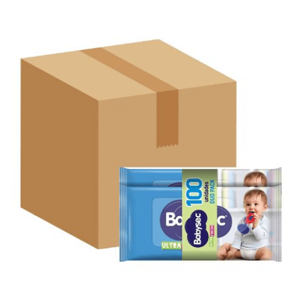 Toalla húmeda Ultrafresh Babysec 100 (x12) 1