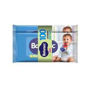 Toalla húmeda Ultrafresh Babysec 2x50 