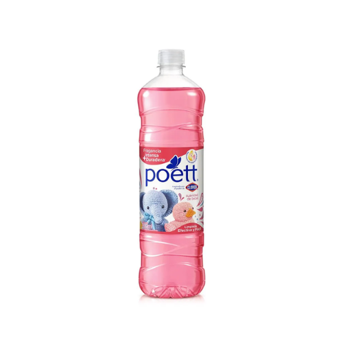 Limpiador Líquido Poett Suavidad de Bebé 900 ml