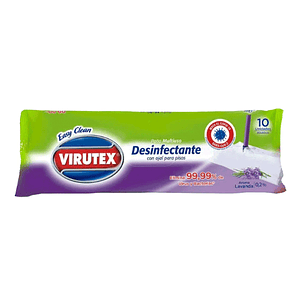 Trapero húmedo Virutex Lavanda 10 U