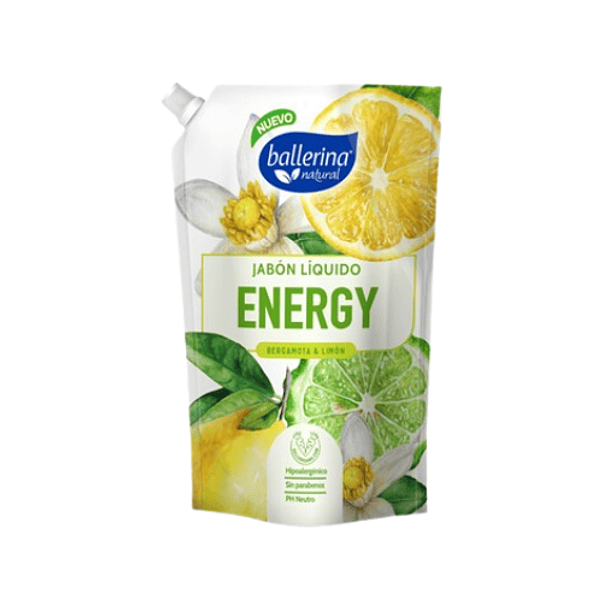 Jabón Ballerina Bergamota y Limón 750 ML 1