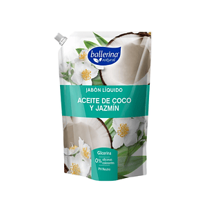 Jabón Ballerina Aceite de Coco y Jazmín 750 ML