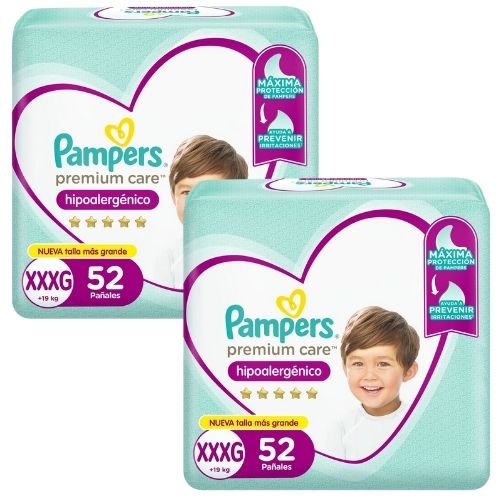 Pañal Pampers Premium Care XXXG 104 Unidades