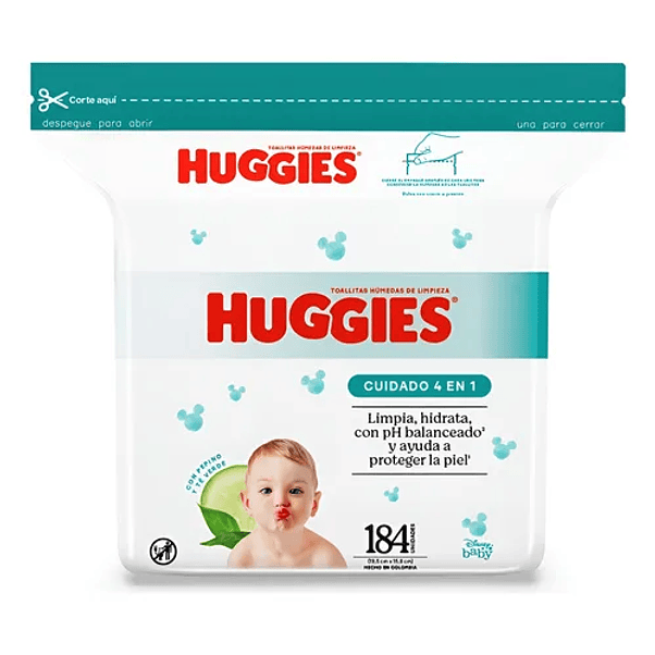 Toalla Húmeda Huggies 4En1 184 1