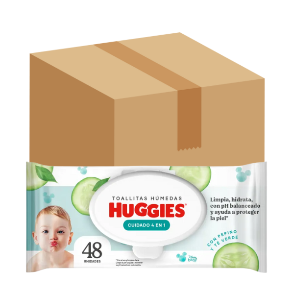 Toallitas Húmedas Huggies 4en1 48 - 24 Unidades
