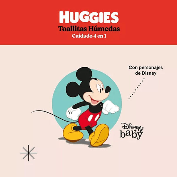 Toalla húmeda Huggies 4en1 48 (x6) 2