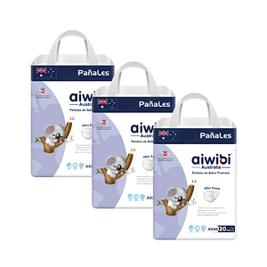 Pañal Aiwibi Premium Xxxg (X3)