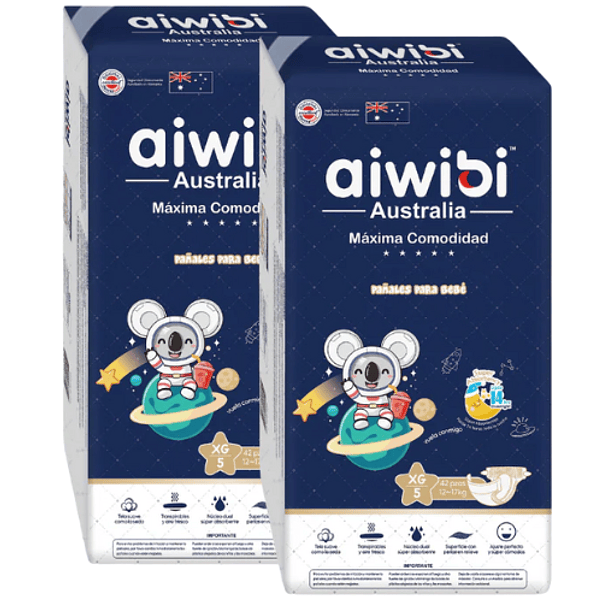 Pañales Aiwibi Dulce Noche Talla XG - 84 Unidades 1