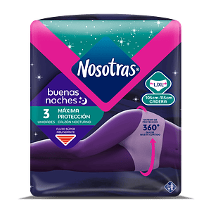 Calzón Nocturno Nosotras L/XL 3 UN