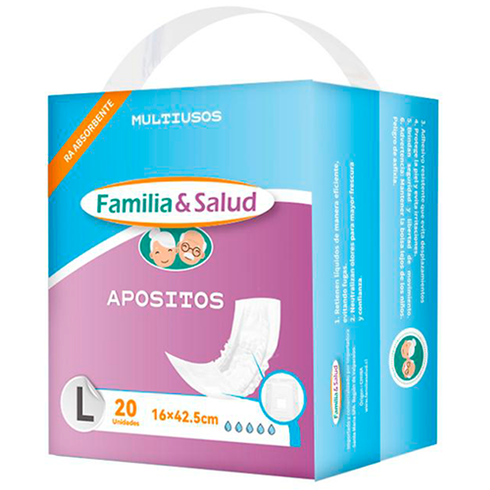 Apósito Familia & Salud L 20U