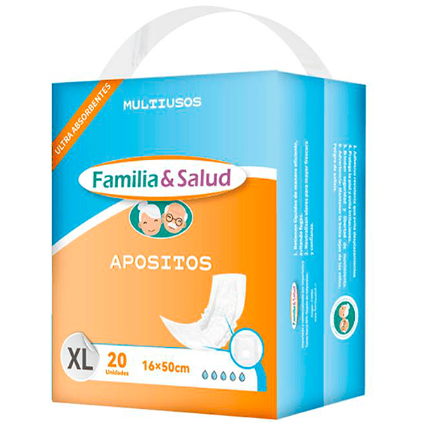 Apósito Familia & Salud XL 20U 1
