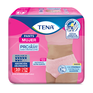 Pants Mujer Proskin Tena M 10 Un