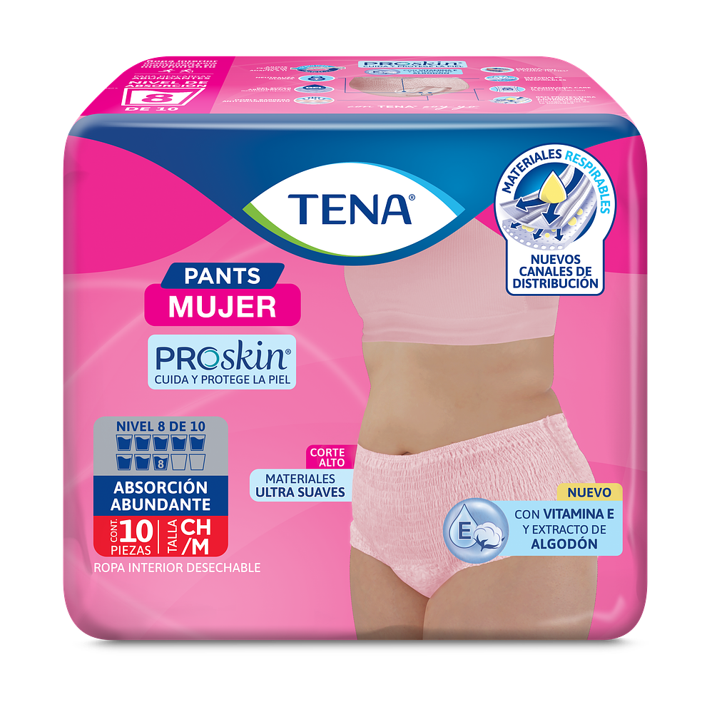Pants Mujer Proskin Tena M 10 Un 1