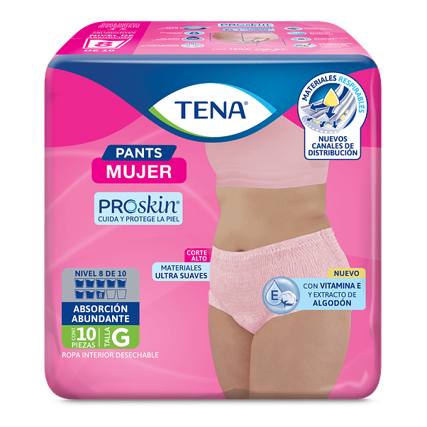 Pants Mujer Proskin Tena G 10 Un 1