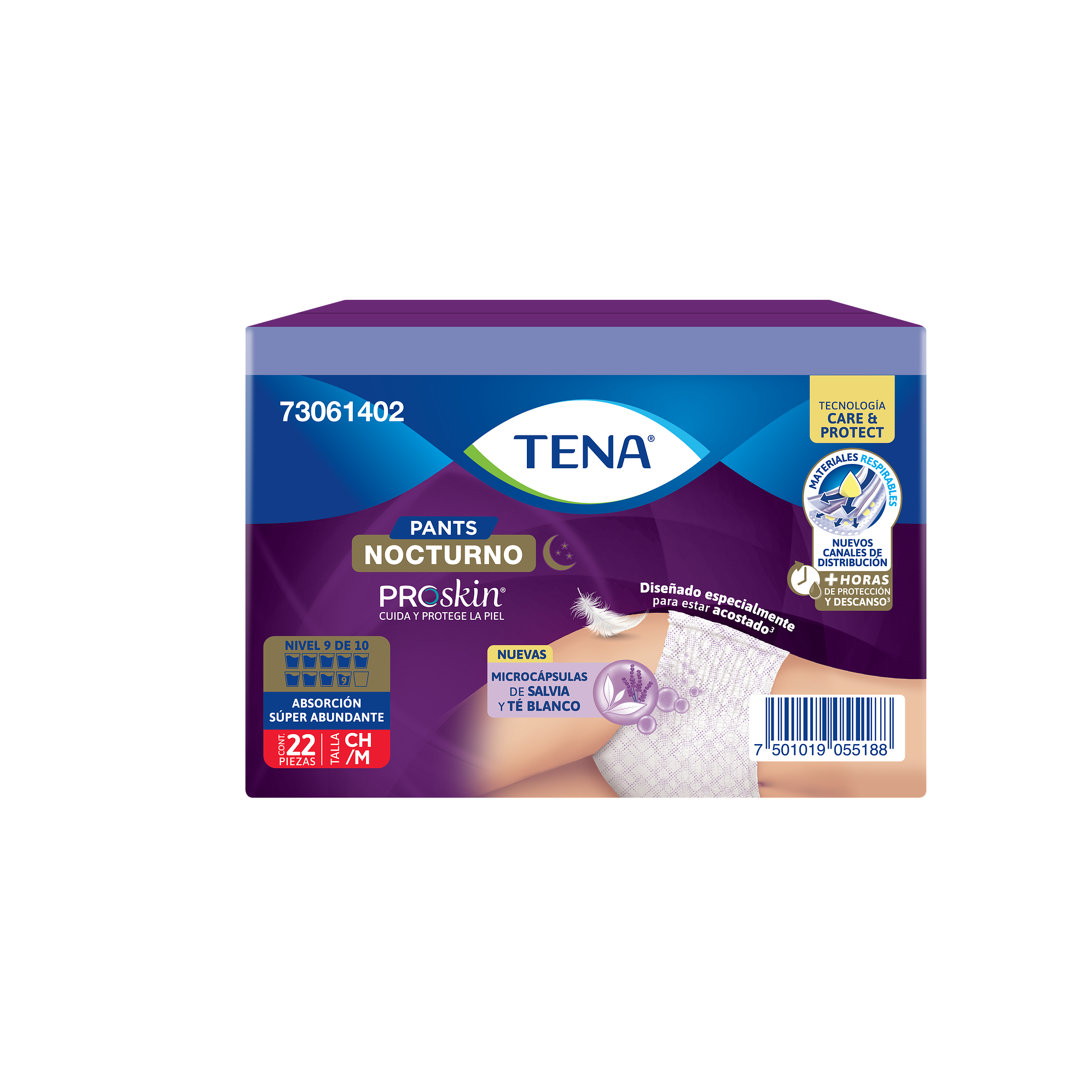 Pants Nocturnos Proskin Tena M 22 Un 1