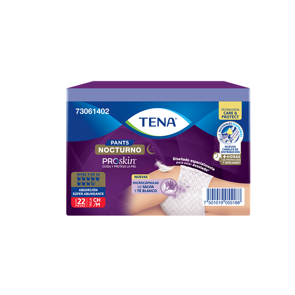 Pants Nocturnos Proskin Tena M 22 Un 1