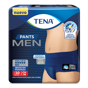 Pants Para Hombre Tena M 10 Un