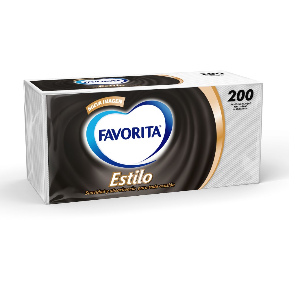 Servilleta Estilo Favorita 200 Un