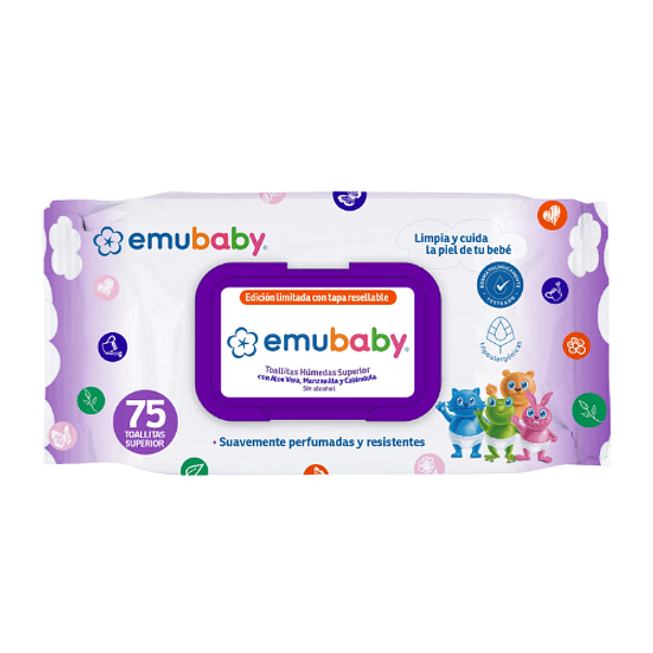 Toalla Húmeda Emubaby Superior 75  1