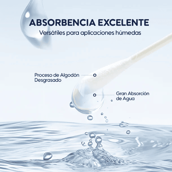 Cotonitos de bebé Aiwibi 200 Un 4