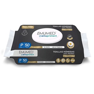 Toalla Húmeda Emumed 50