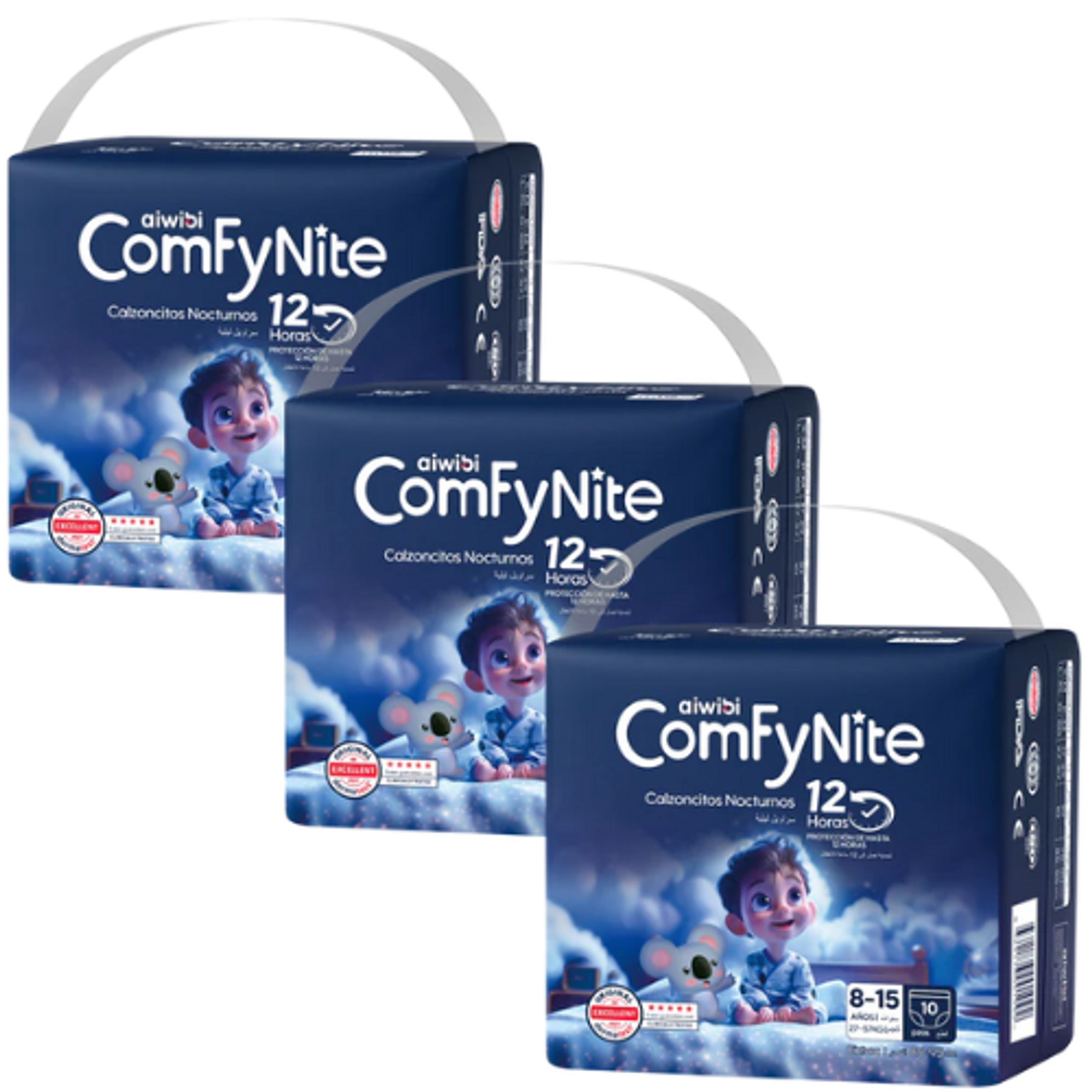 Pants Comfynite Aiwibi L/XL 10U (X3) (8-15 años) 1