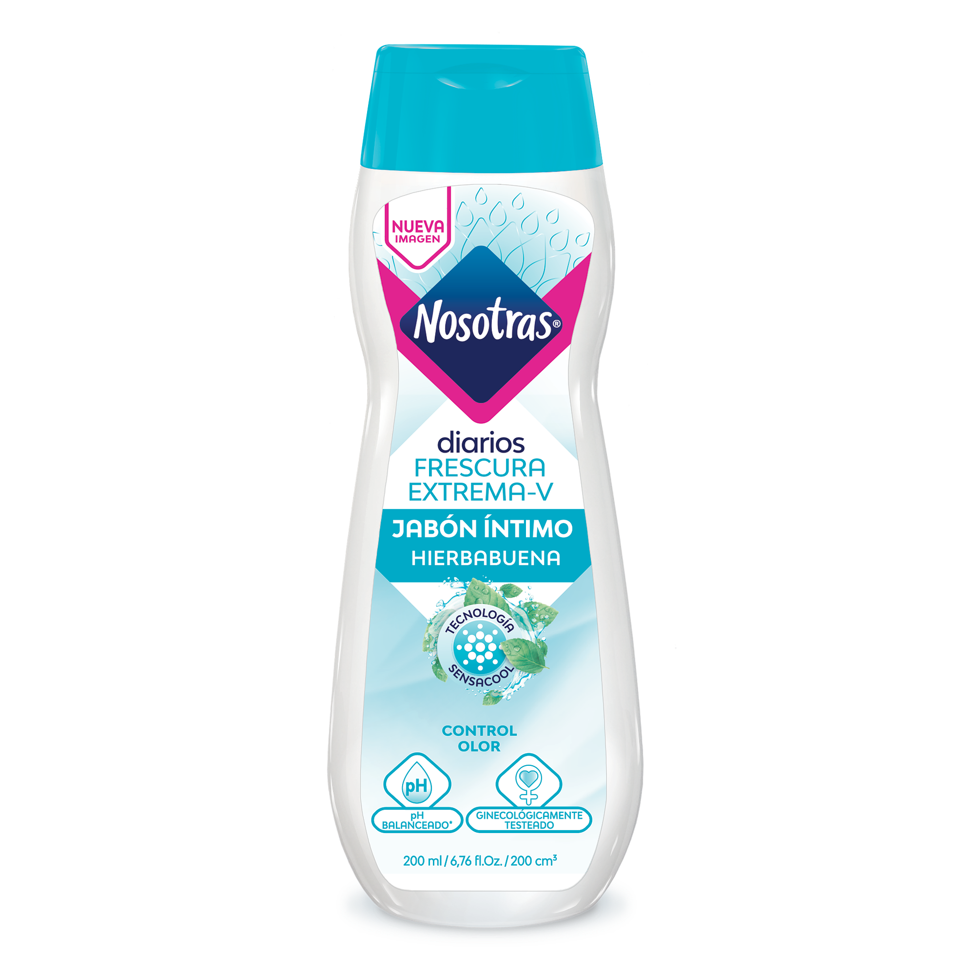 Jabón Íntimo Frescura Extrema-V Nosotras 200ML