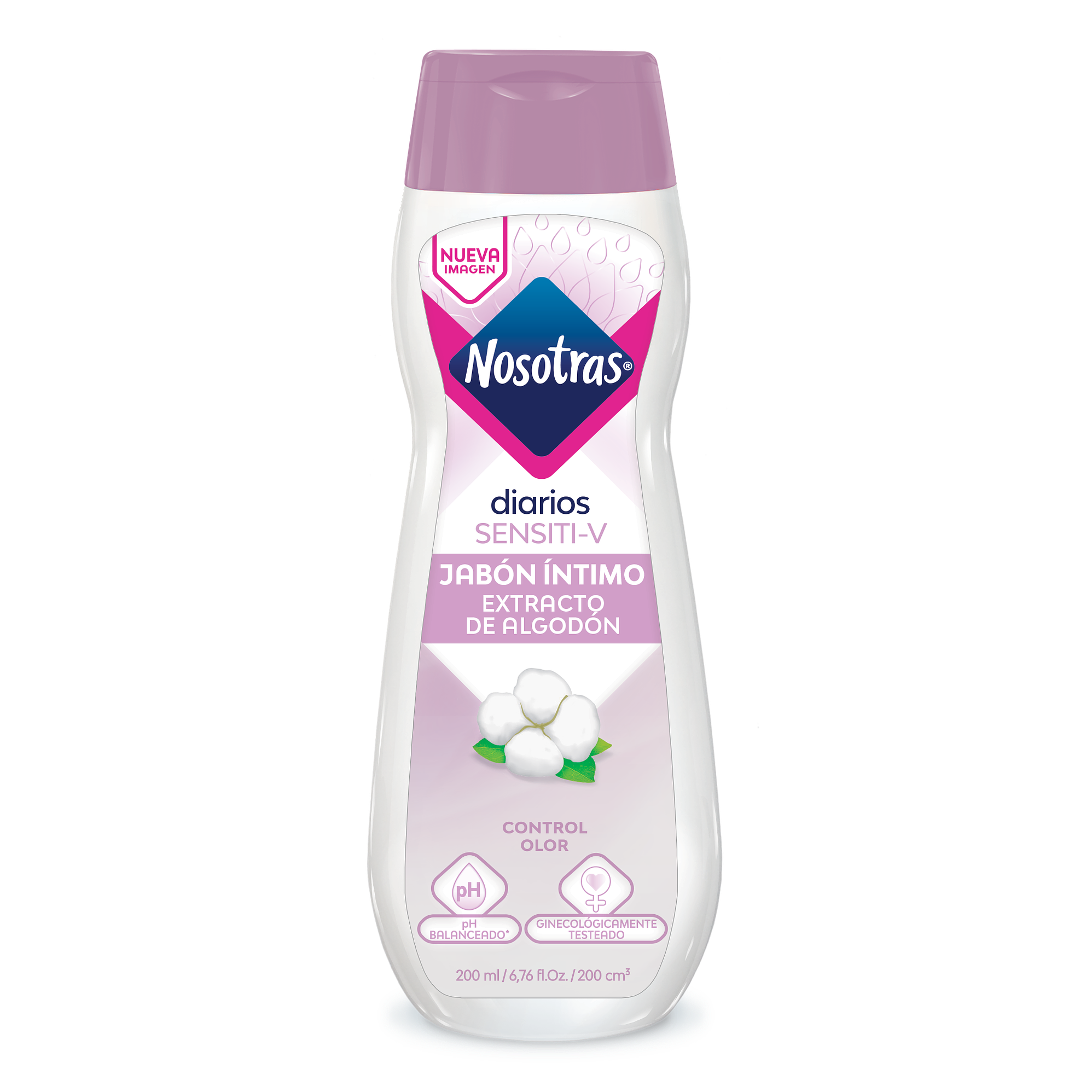 Jabón íntimo Sensiti-V Nosotras 200ML