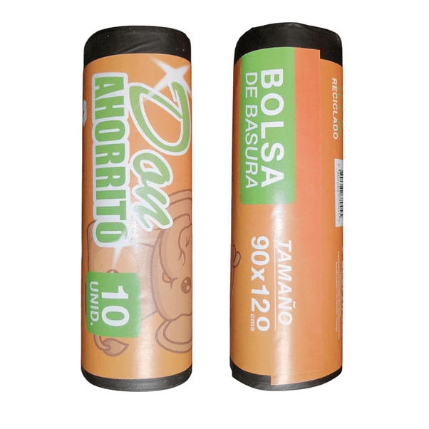  Bolsas de basura Don Ahorrito 90x120U 10 U (1 paquete) 1