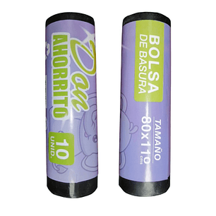 Bolsas de basura Don Ahorrito 80x110 10U