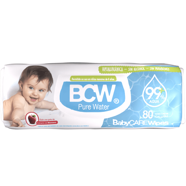 Toalla húmeda Babycare Pure Water 80 1