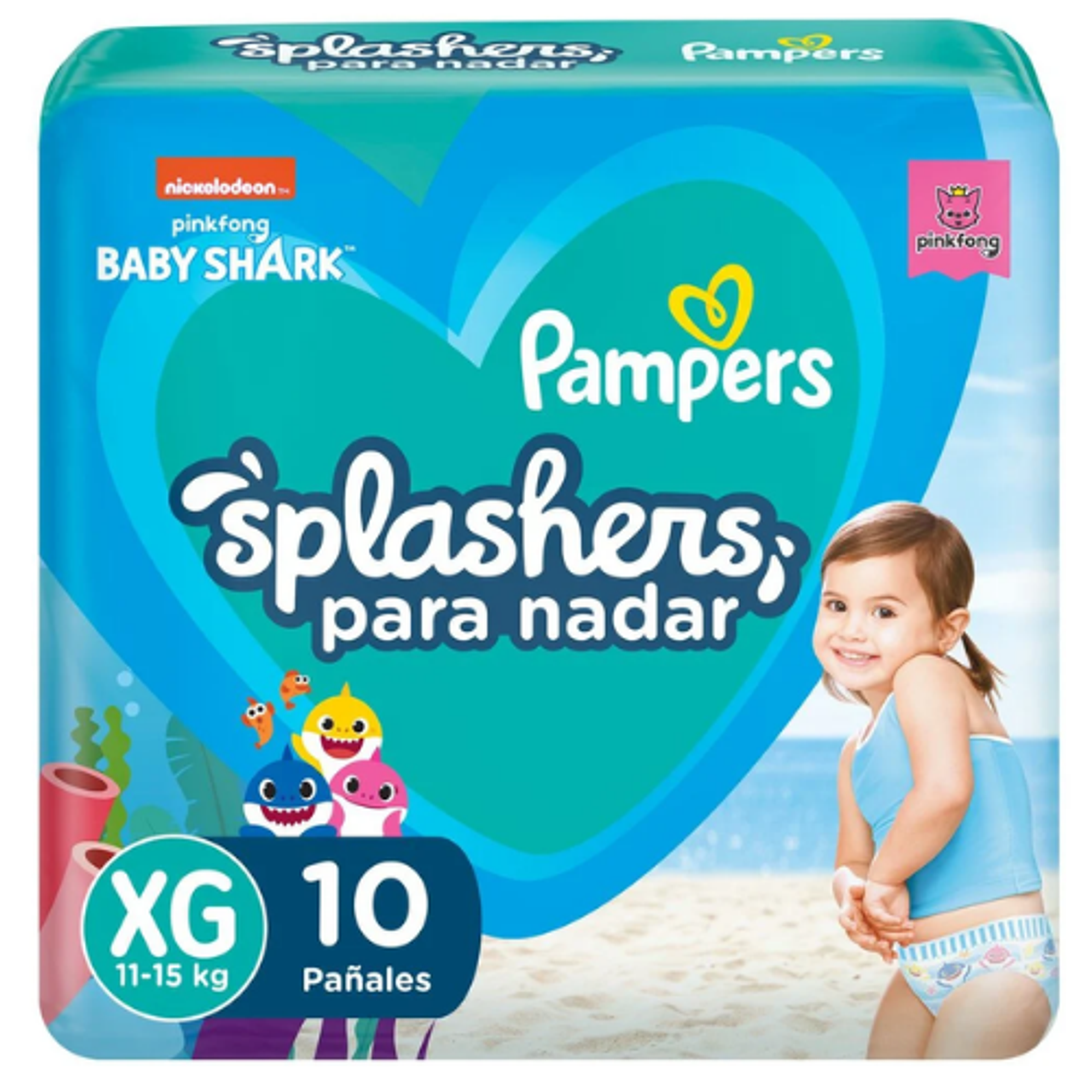 Pañal Pampers Splashers XG 1